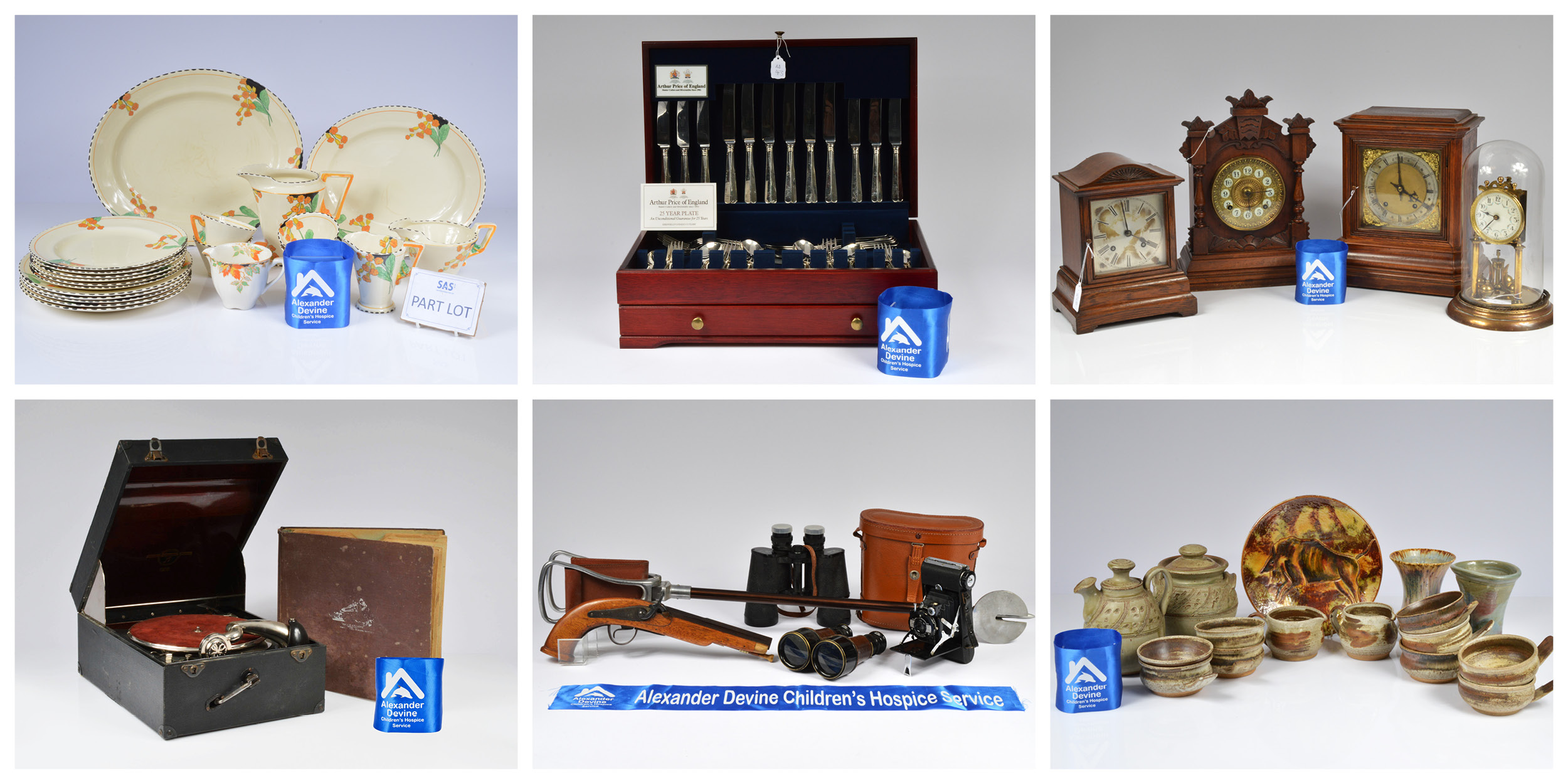 Charity Antiques & Collectables Auction - In aid of the Alexander Devine Children's Hospice Service